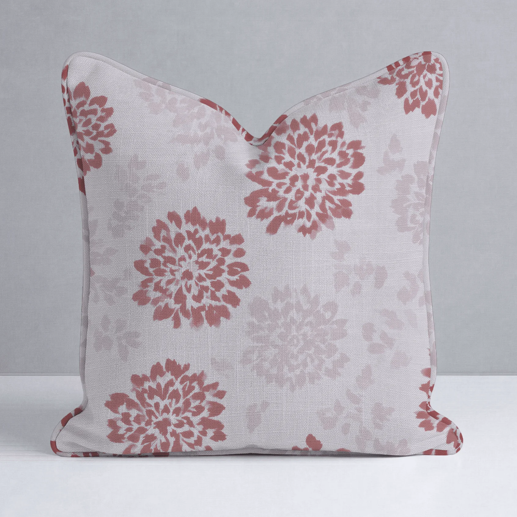 Winter Berry Poinsettia Throw Pillow - Image 10