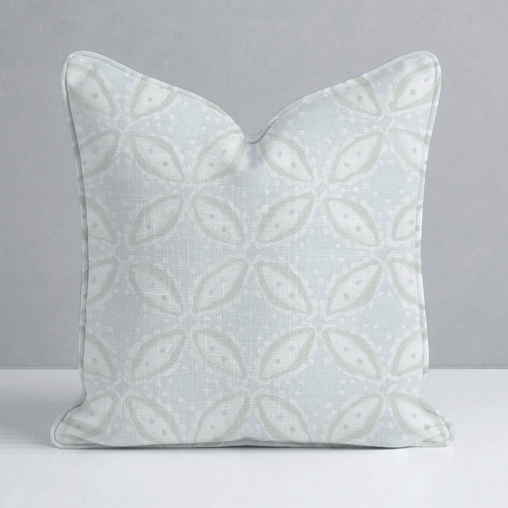 Winter Lace Throw Pillow