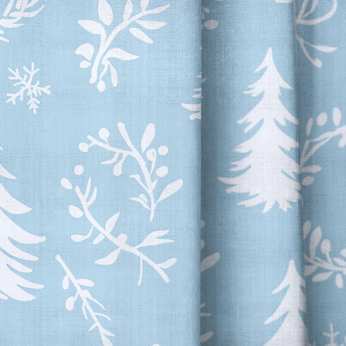 Winter Wreath - Drapery - Image 3
