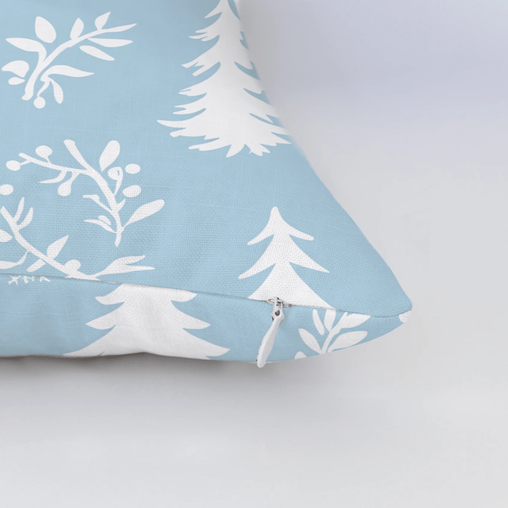 Winter Wreath Throw Pillow - Image 5