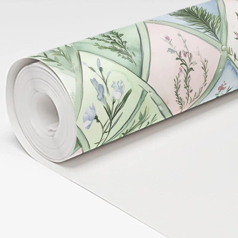 Winter's Patchwork Wallpaper - Image 3