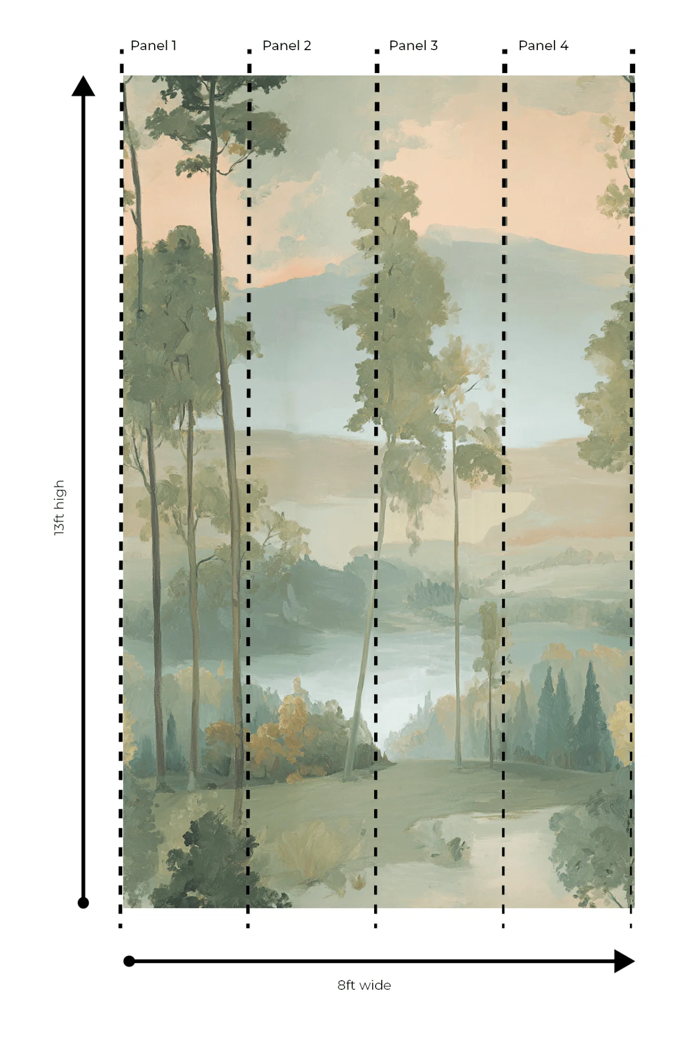 Woodland Reserve - Wall Mural - Image 3